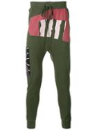 Printed Drop-crotch Sweatpants - Men - Cotton - S, Green, Cotton, 11 By Boris Bidjan Saberi