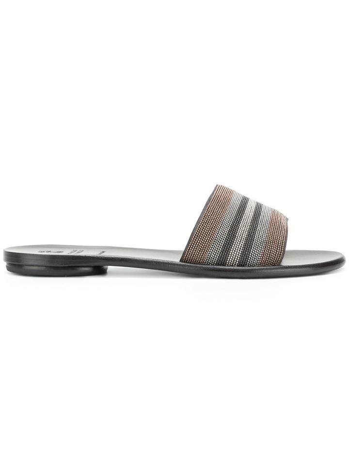 Brunello Cucinelli Open-toe Sandals - Brown