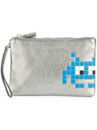 Anya Hindmarch 'pixels' Clutch, Women's, Grey