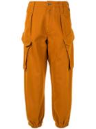 Marques'almeida Tapered Cargo Trousers - Orange
