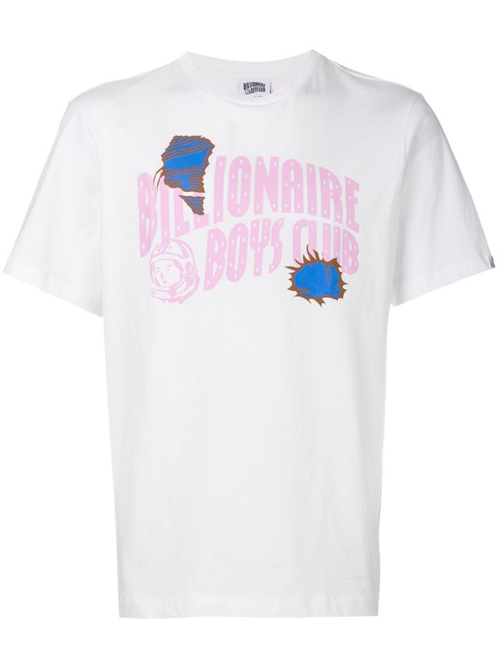 Billionaire Boys Club Logo Printed T-shirt - White