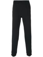 Z Zegna Fitted Ankle Track Pants - Blue