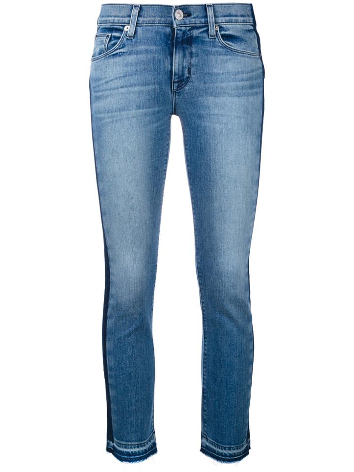Hudson Tilda Cropped Jeans - Blue