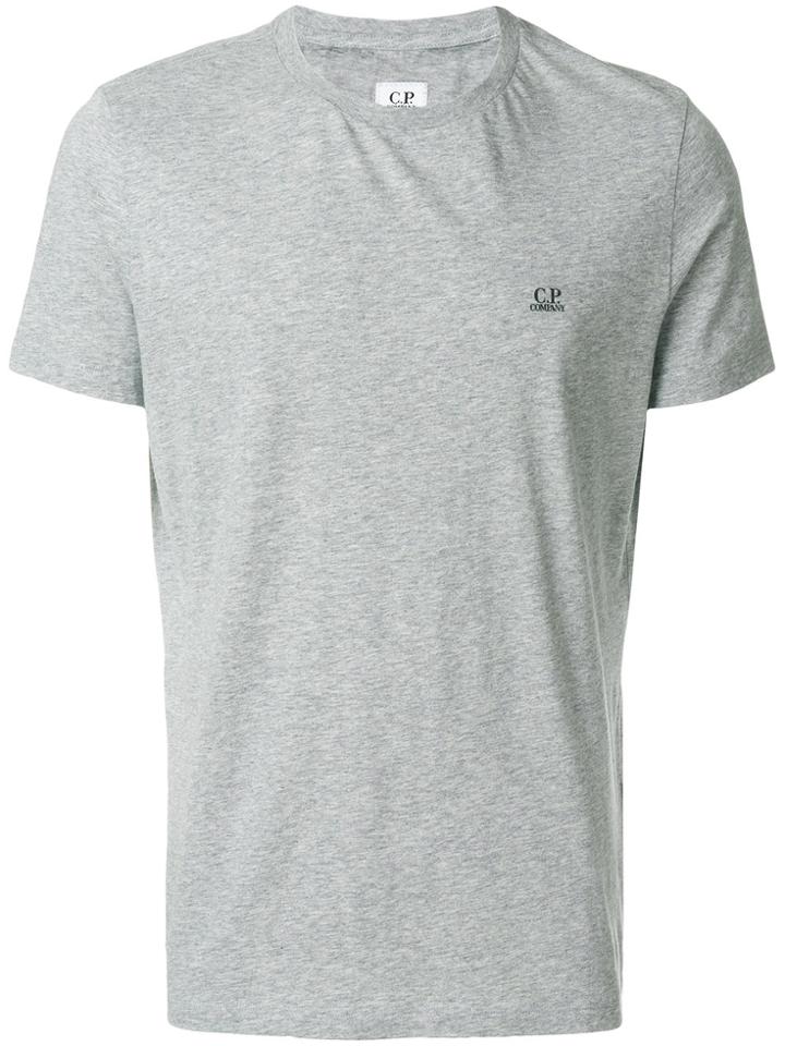 Cp Company Logo T-shirt - Grey