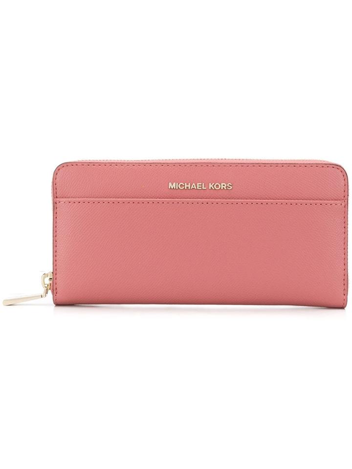 Michael Michael Kors Jet Set Continental Wallet - Pink