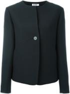Jil Sander Collarless Buttoned Jacket
