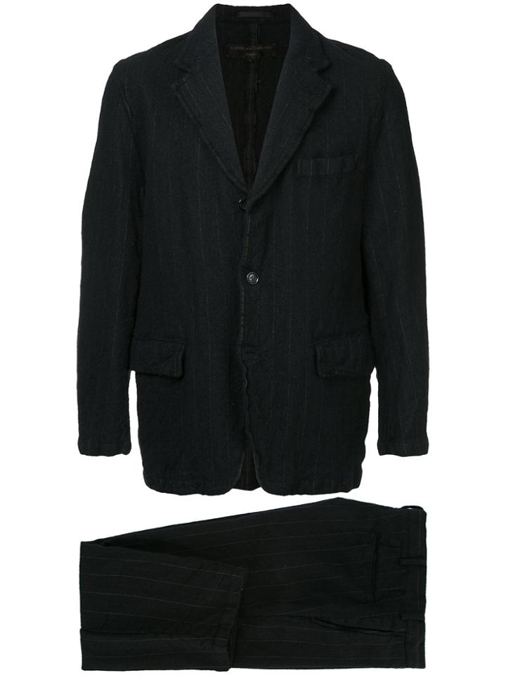Comme Des Garçons Vintage Pinstripe Two-piece Suit - Blue