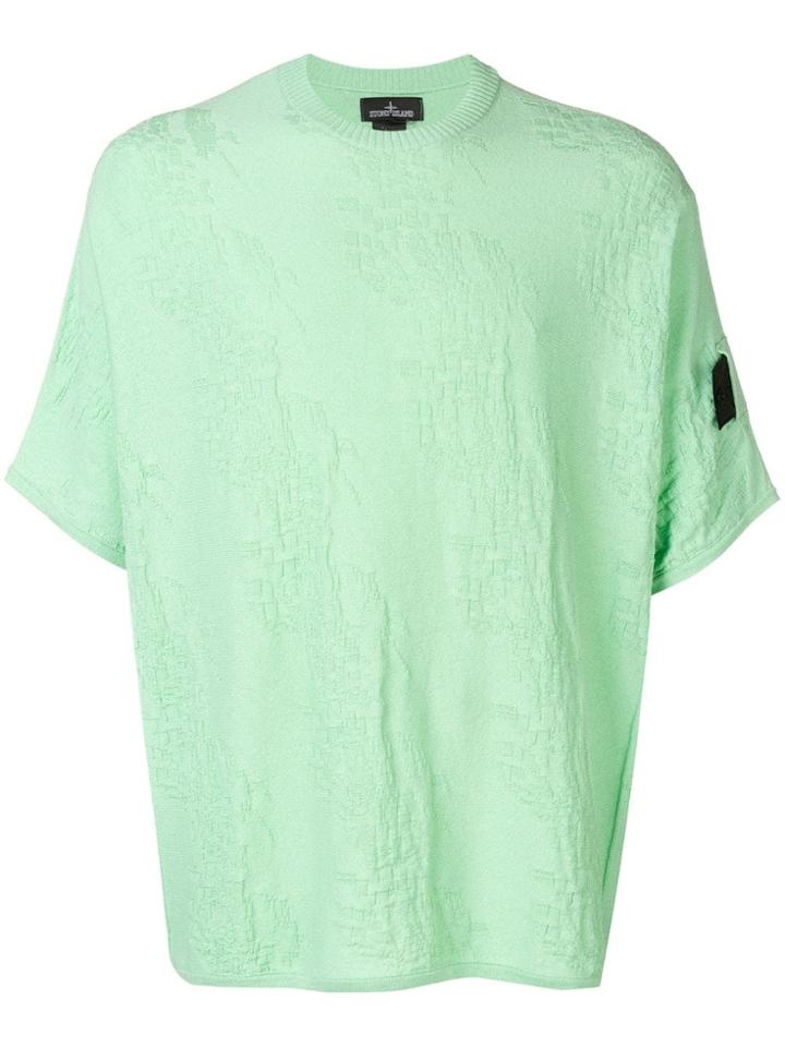 Stone Island Shadow Project Knitted T-shirt - Green
