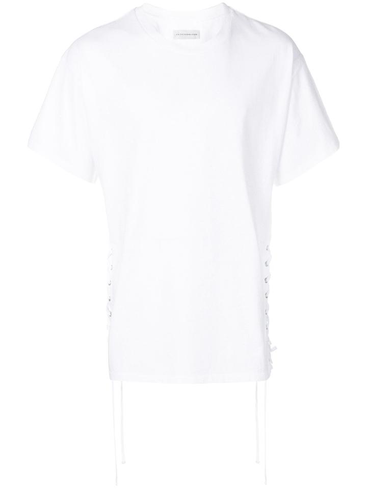 Faith Connexion Lace-up T-shirt - White