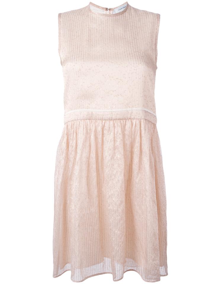 Carven Baby Doll Dress - Pink & Purple