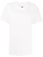 Mm6 Maison Margiela Fluo Orange T-shirt - White