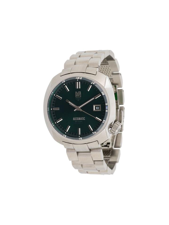 March La.b Am1 Automatic Forest 40mm - Silver