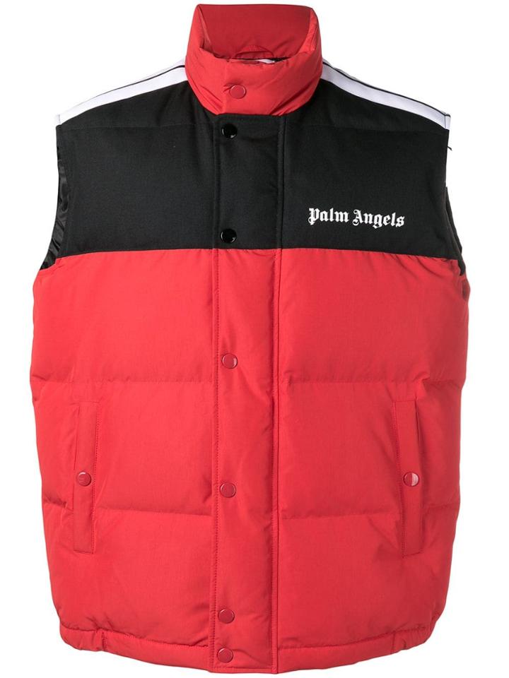 Palm Angels Oversized Vest - Red