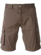 Sun 68 Military Cargo Shorts, Men's, Size: 31, Grey, Cotton/spandex/elastane