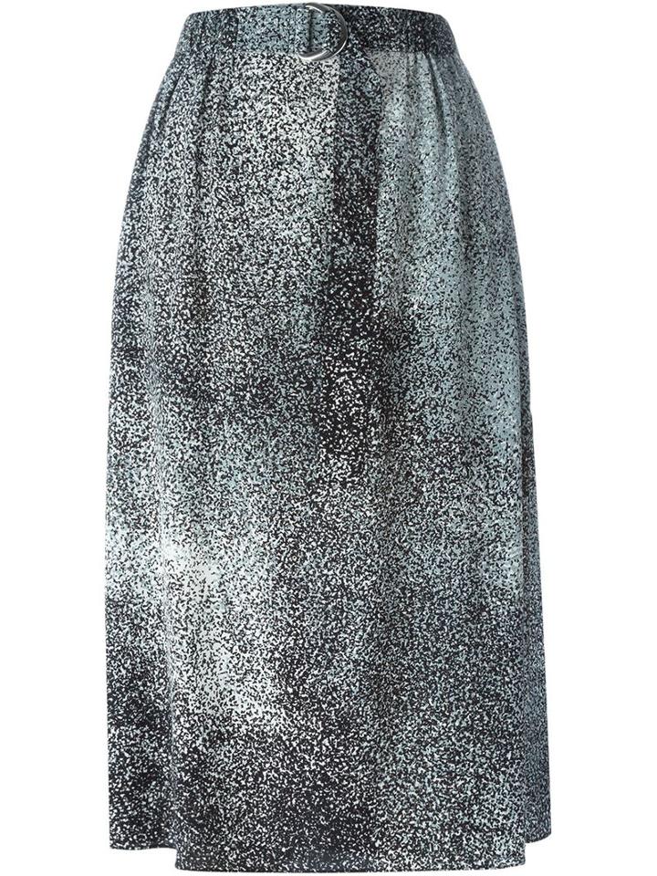 Kenzo Sand Skirt, Women's, Size: 42, Black, Silk