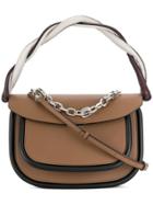 Marni Twisted Handle Tote Bag - Brown