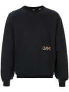 Oamc Crew Neck Sweatshirt - Black