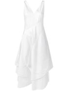 Loewe Layered Midi Dress - White