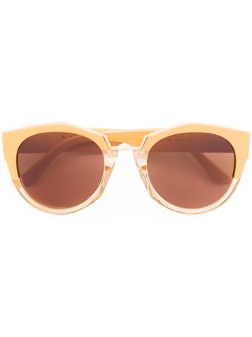 Marni Eyewear Marni Driver Sunglasses - Yellow & Orange