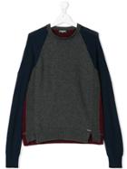 Dsquared2 Kids Color Block Knitted Sweater - Multicolour