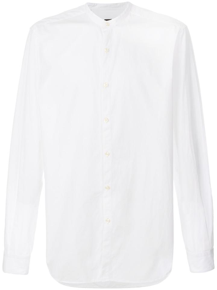 Mp Massimo Piombo Mandarin-collar Shirt - White