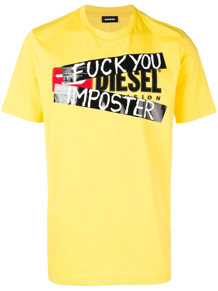 Diesel Diesel 00svf00catj 23d - Yellow & Orange
