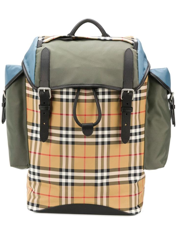 Burberry Iconic Check Backpack - Neutrals