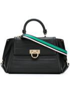 Salvatore Ferragamo 'sofia' Tote - Black