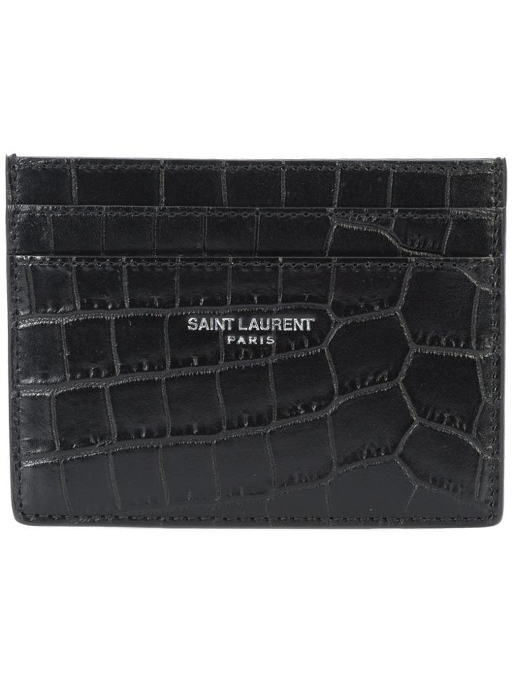 Saint Laurent Paris Cardholder - Black
