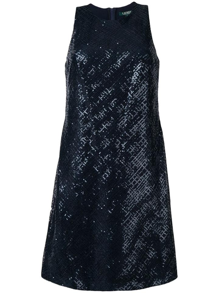 Lauren Ralph Lauren Lark Sequinned Dress - Blue