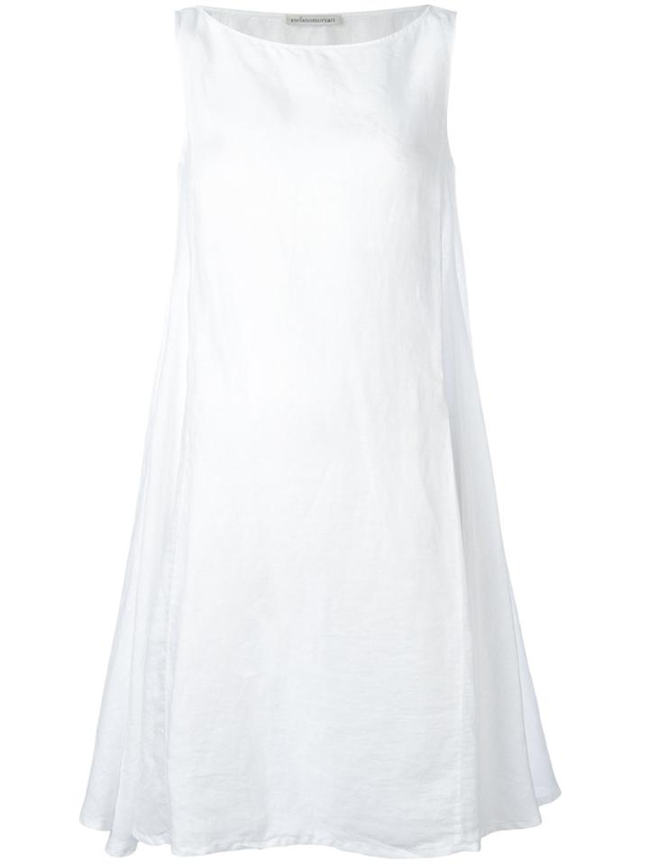 Stefano Mortari Flared Dress - White