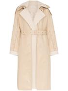 Low Classic Belted Cotton Btrench Coat - Neutrals