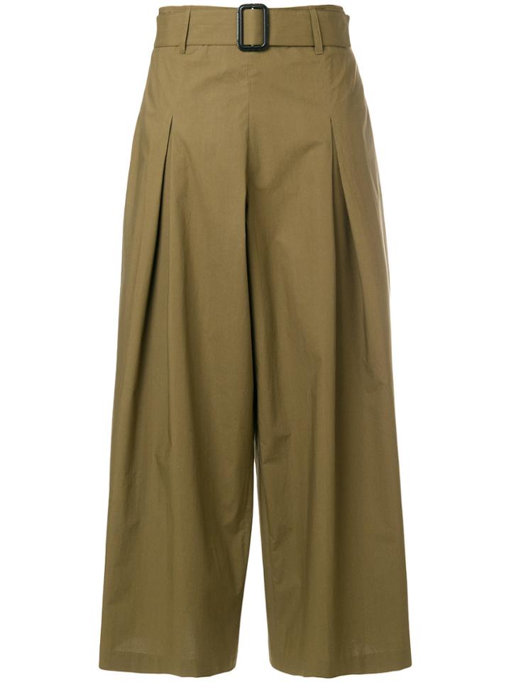 Etro Wide-leg Trousers - Green