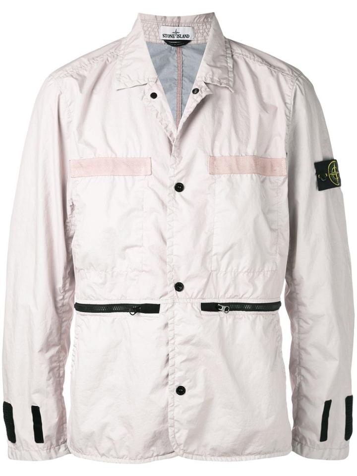 Stone Island Membrana 3l-tc Jacket - Brown