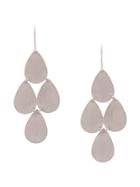 Irene Neuwirth 18kt White Gold Four Drop Chandelier Earrings