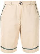 Chanel Pre-owned Cc Button Shorts - Brown