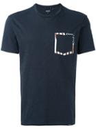 Woolrich Printed Pocket T-shirt, Men's, Size: Xl, Blue, Cotton