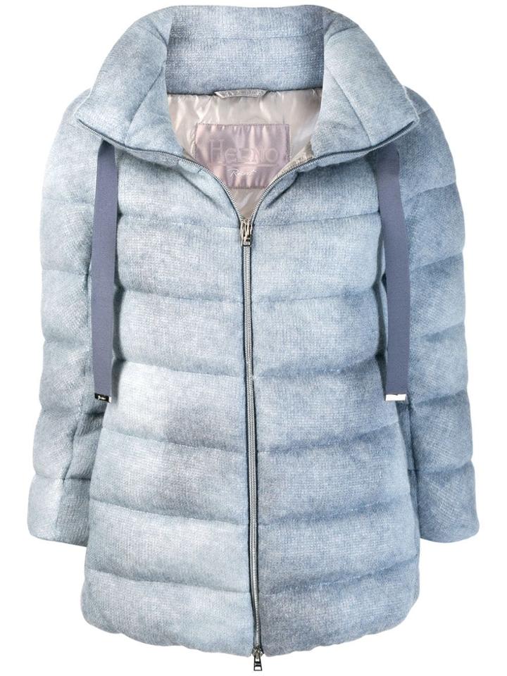 Herno Drawstring Padded Jacket - Blue