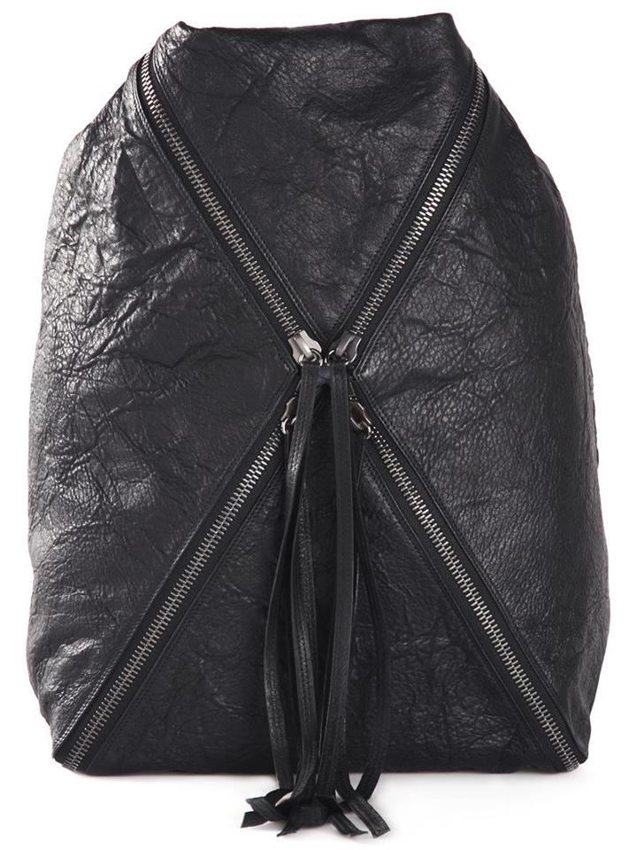 Isabel Benenato Zipped Backpack