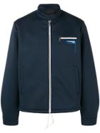 Prada Zip Front Jacket - Blue