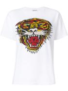P.a.r.o.s.h. Embellished Tiger T-shirt - White