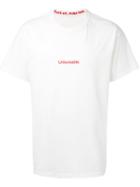 F.a.m.t. - Unloveable T-shirt - Unisex - Cotton - M, White, Cotton