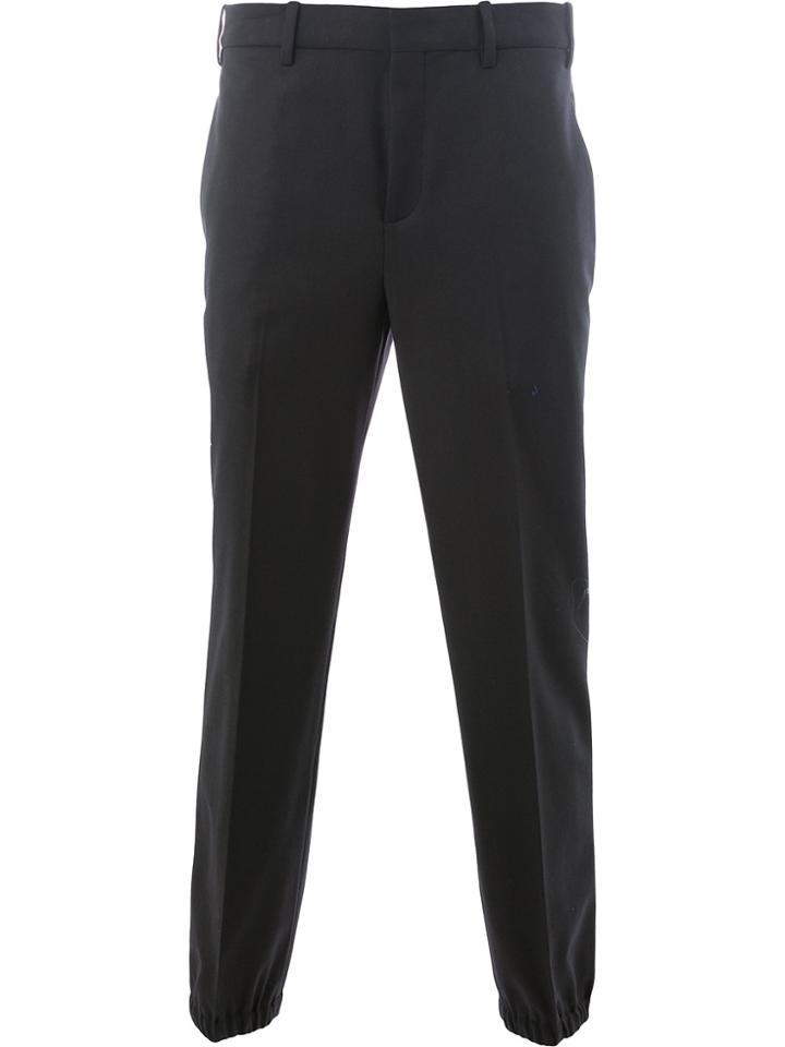 Neil Barrett Tailored Fitted Trousers - Black