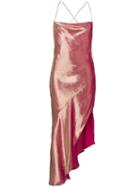 Haney Goldie Asymmetric Dress - Pink