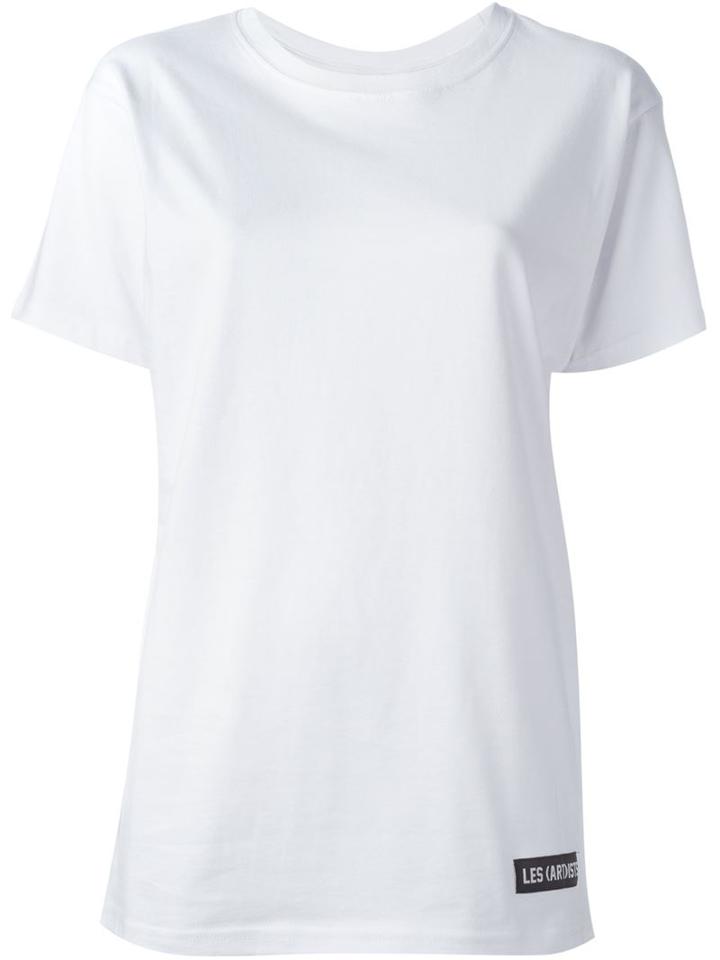 Les (art)ists 'tisci 74' T-shirt, Women's, Size: Medium, White, Cotton