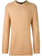 3.1 Phillip Lim Crew Neck Jumper, Men's, Size: Small, Nude/neutrals, Acrylic/nylon/wool