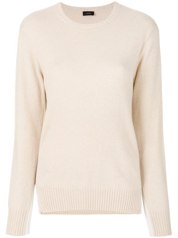 Joseph Crewneck Sweater - Nude & Neutrals