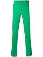 Pt01 - Slim-fit Trousers - Men - Cotton/spandex/elastane - 46, Green, Cotton/spandex/elastane