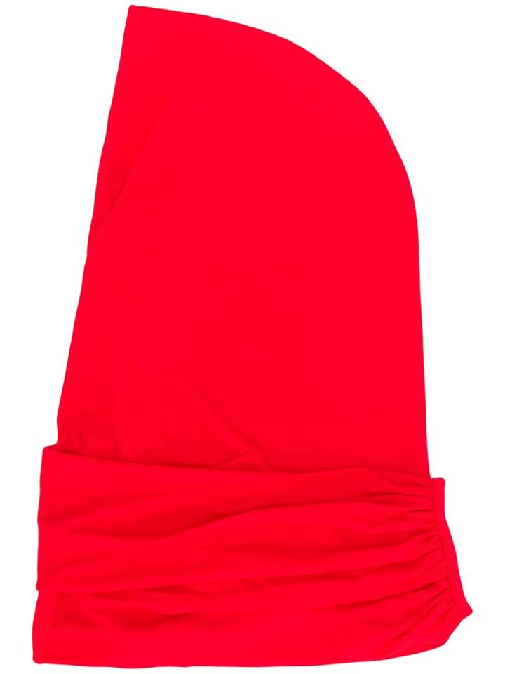 Versace Draped Hoodie - Red