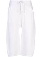 Transit Drawstring Cropped Trousers - White